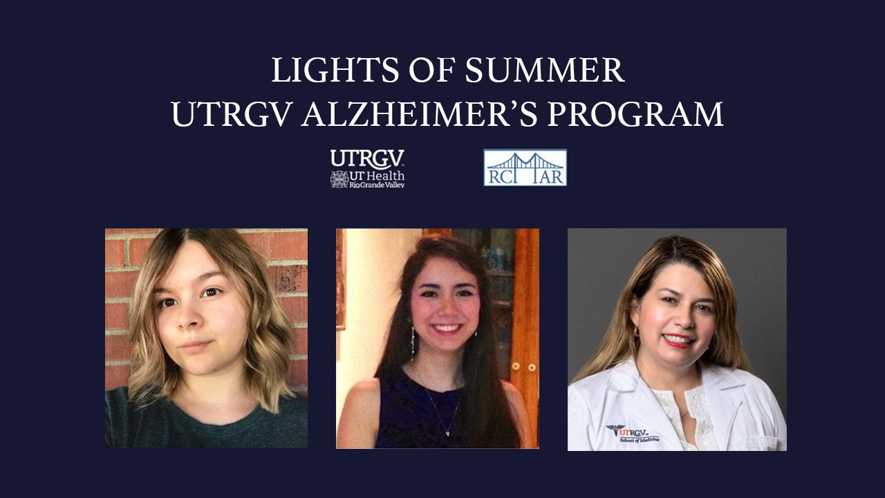 UTRGV internship brings new approaches to Alzheimer’s research | MyRGV.com