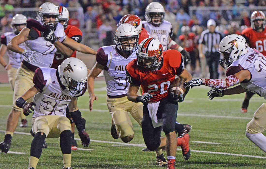 Harlingen Cardinal Football - Gomez ERA