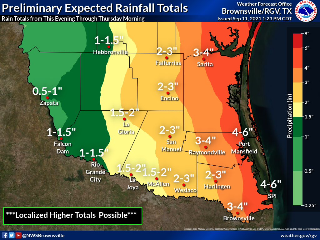 Tropical System Expected To Impact The Rio Grande Valley Myrgv Com