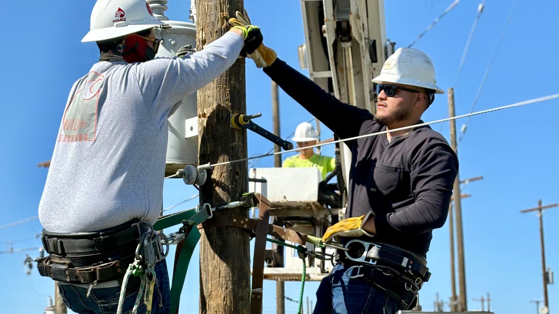 TSTC Electrical Lineworker student thankful for skills acquired for future job